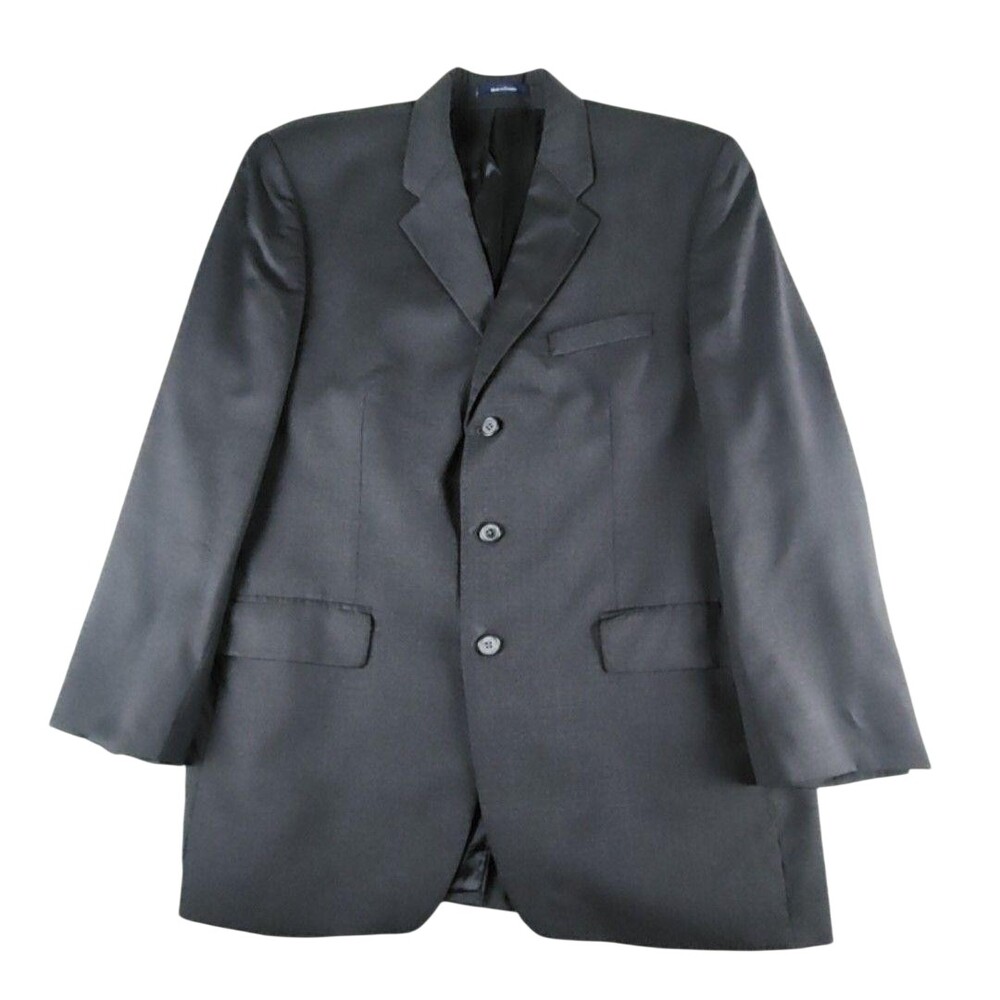 Chaps Ralph Lauren Blazer Mens 44R Gray Wool Cashmere Classic Sport Coat Jacket